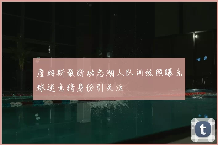 詹姆斯最新动态湖人队训练照曝光球迷竞猜身份引关注