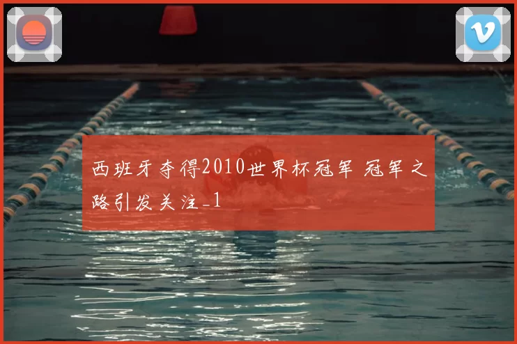 西班牙夺得2010世界杯冠军 冠军之路引发关注_1