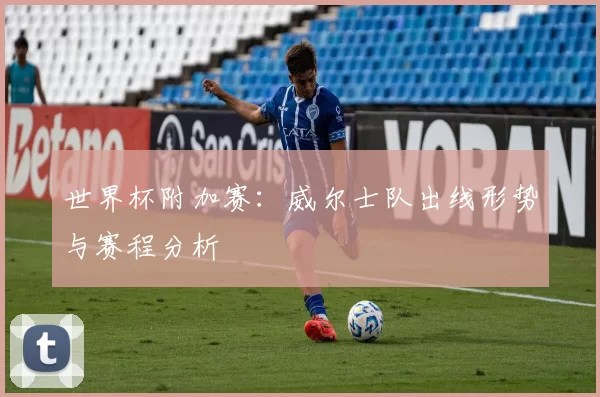 世界杯附加赛:威尔士队出线形势与赛程分析