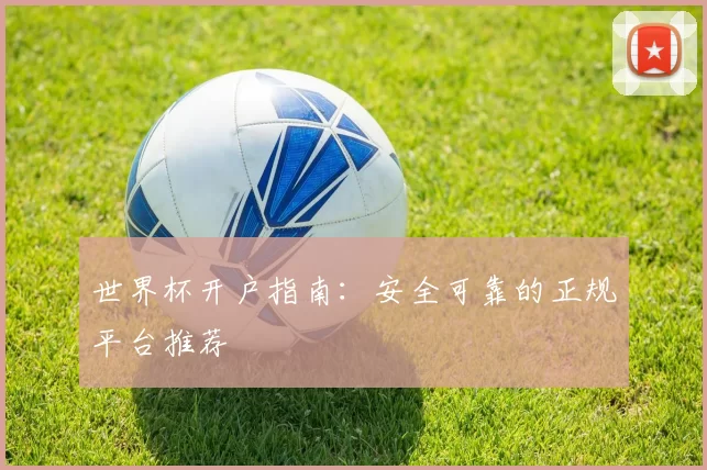 世界杯开户指南:安全可靠的正规平台推荐